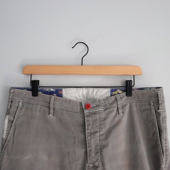 MMX Mens Chinos Straight Leg 5-Pocket Button Fly Trouser Pants - Picture 3 of 10